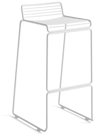 HAY Hee Barstol H75 Hvid