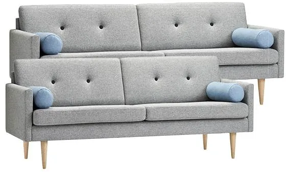 Stouby Jive sofasæt 2+3 pers. med MainLine Flax stof